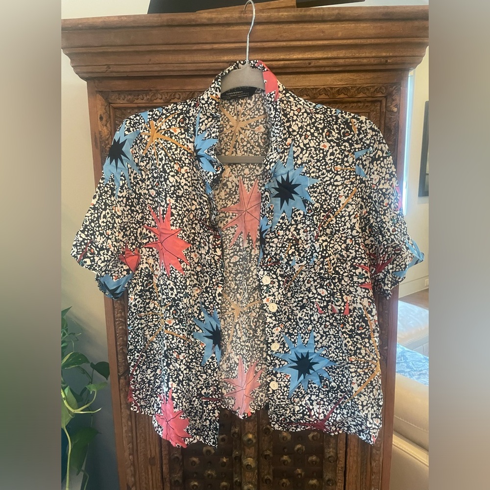Zara button up